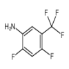 2,4-Difluoro-5-trifluoromethylaniline of picture