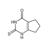 2-Mercapto-6,7-dihydro-3H-cyclopentapyrimidin-4(5H)-one of picture