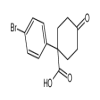 1-(4-Bromophenyl)-4-oxocyclohexanecarboxylic Acid of picture