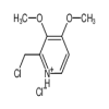 2-(Chloromethyl)-3,4-dimethoxypyridine Hydrochloride of picture