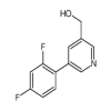 [5-(2,4-Difluorophenyl)-3-pyridyl]methanol of picture