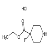 Ethyl 4-Fluoropiperidine-4-carboxylate Hydrochloride of picture