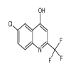 6-Chloro-4-hydroxy-2-(trifluoromethyl)quinoline of picture