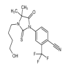 4-[3-(4-Hydroxybutyl)-4,4-dimethyl-5-oxo-2-thioxoimidazolidin-1-yl]-2-(trifluoromethyl)benzonitrile of picture