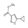 Methyl 5-Cyclopropylisoxazole-3-carboxylate of picture