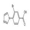 3-Bromo-4-(1-imidazolyl)benzoic Acid of picture