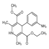 Ethyl 4-(3-Aminophenyl)-5-(methoxycarbonyl)-2,6-dimethyl-1,4-dihydropyridine-3-carboxylate of picture