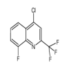 4-Chloro-8-fluoro-2-(trifluoromethyl)quinoline of picture