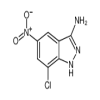 3-Amino-7-chloro-5-nitro-1H-indazole of picture