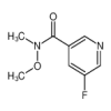 5-Fluoro-N-methoxy-N-methylnicotinamide of picture