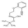 2-(Boc-amino)ethoxylbenzonitrile of picture