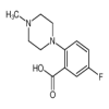 5-Fluoro-2-(4-methyl-1-piperazinyl)benzoic Acid of picture