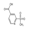 2-(Methylsulfonyl)-4-pyridinecarboxylic Acid of picture