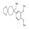 1-[8-(3,4-Dimethoxyphenyl)-1,4-dioxaspiro[4.5]dec-8-yl]methanamine of picture