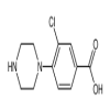 3-Chloro-4-piperazinobenzoic Acid of picture