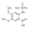 4,5-Dimethoxy-2-(methylsulfonamido)benzoic Acid of picture