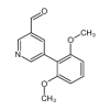 5-(2,6-Dimethoxyphenyl)-3-pyridinecarbaldehyde of picture