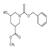 Methyl 1-Cbz-5-Hydroxypiperidine-3-carboxylate of picture