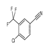 4-Chloro-3-(trifluoromethyl)benzonitrile of picture