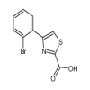 4-(2-Bromophenyl)thiazole-2-carboxylic Acid of picture