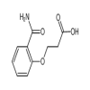 3-(2-Carbamoylphenoxy)propionic Acid of picture