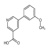 5-(3-Methoxyphenyl)nicotinic Acid of picture