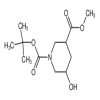 Methyl 1-Boc-5-Hydroxypiperidine-3-carboxylate of picture