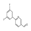 6-(3,5-Difluorophenyl)-3-pyridinecarbaldehyde of picture