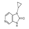 1-Cyclopropyl-1,3-dihydroimidazo[4,5-c]pyridine-2-one of picture