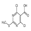 4,6-Dichloro-2-(methylthio)pyrimidine-5-carboxylic Acid of picture