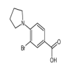 3-Bromo-4-pyrrolidinobenzoic Acid of picture