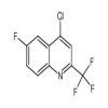 4-Chloro-6-fluoro-2-(trifluoromethyl)quinoline of picture