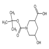 1-Boc-5-Hydroxypiperidine-3-carboxylic Acid of picture