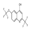 4-Hydroxy-6-(trifluoromethoxy)-2-(trifluoromethyl)quinoline of picture