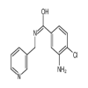 3-Amino-4-chloro-N-(3-pyridylmethyl)benzamide of picture