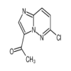 3-Acetyl-6-chloroimidazo[1,2-b]pyridazine of picture