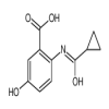 2-[(Cyclopropylcarbonyl)amino]-5-hydroxybenzoic Acid of picture