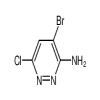 3-Amino-4-bromo-6-chloropyridazine of picture