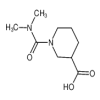 1-(Dimethylcarbamoyl)piperidine-3-carboxylic Acid of picture