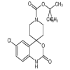 1'-Boc-6-chlorospiro[4H-3,1-benzoxazine-4,4'-piperidin]-2(1H)-one of picture