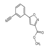 Methyl 5-(3-Cyanophenyl)isoxazole-3-carboxylate of picture