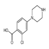 2-Chloro-4-piperazinobenzoic Acid of picture
