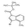 N-Boc-3-bromo-4-methylindole of picture