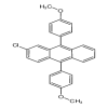 9,10-Bis(4-methoxyphenyl)-2-chloroanthracene of picture