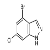 4-Bromo-6-chloro-1H-indazole of picture
