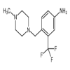 4-(4-Methylpiperazinomethyl)-3-(trifluoromethyl)aniline of picture