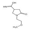 1-(2-Methoxyethyl)-2-oxopyrrolidine-4-carboxamide of picture