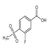 3-Fluoro-4-(methylsulfonyl)benzoic Acid of picture