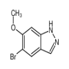 5-Bromo-6-methoxy-1H-indazole of picture