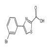 4-(3-Bromophenyl)thiazole-2-carboxylic Acid of picture